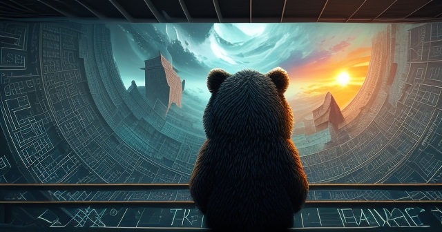 A sunrise symbolizing recovery after a bear market