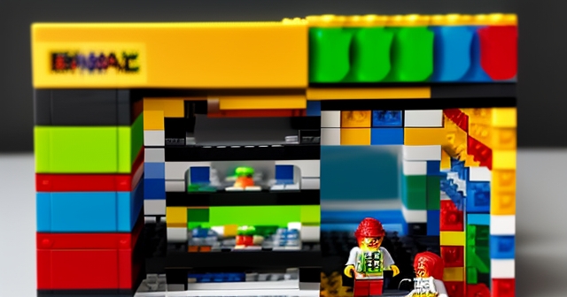 LEGO sets juxtaposed with dollar signs