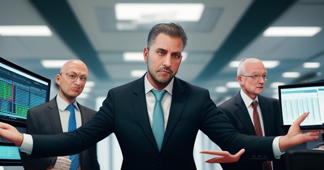 Broker executing a trade