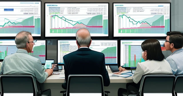 Trading floor activity
