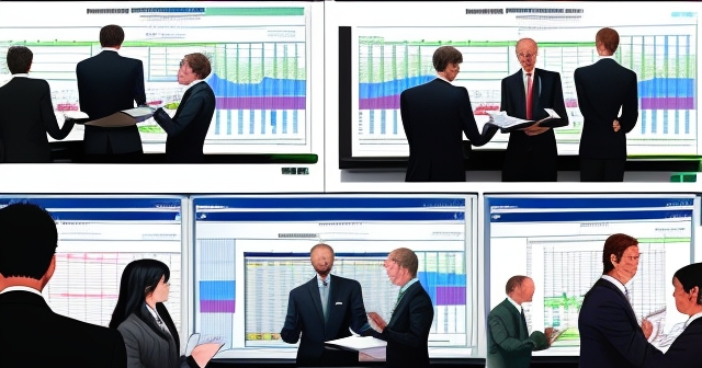 Market analysis graphs