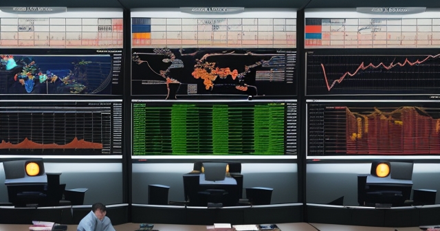 A world map highlighting key forex trading hubs.