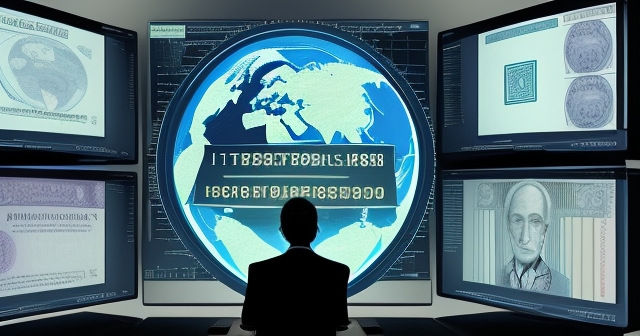 An illustration of a globe with interconnected economies