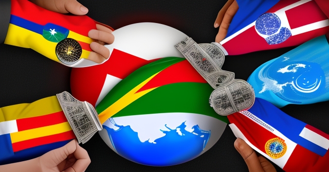 People from different cultures uniting for dialogue