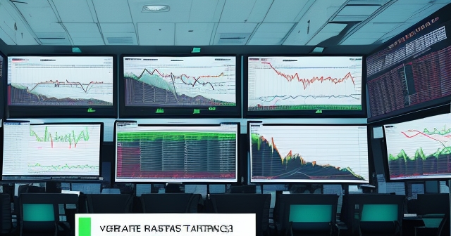 visualization of market fluctuations and reactions