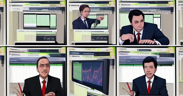 A trader gaining confidence in a demo account