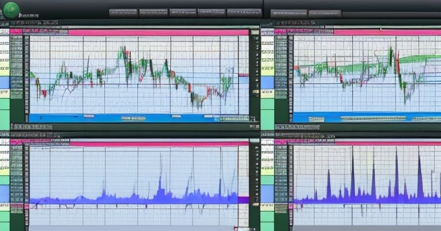 A trader analyzing a heikin ashi chart