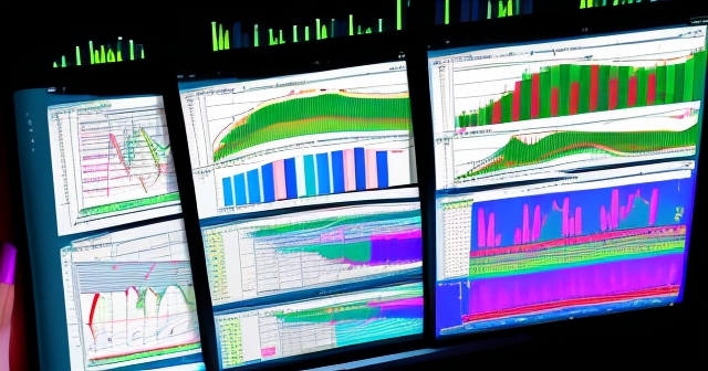 Dynamic financial market visuals
