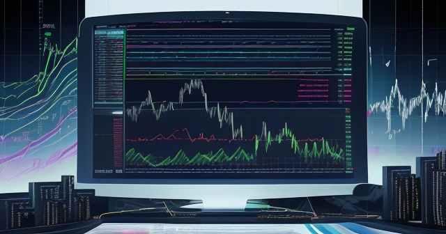 trader analyzing charts with leverage