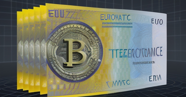 Artistic depiction of Euro as reserve currency