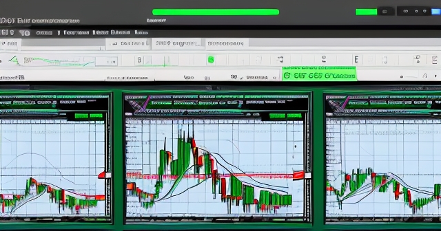 price action approaching downward trend line