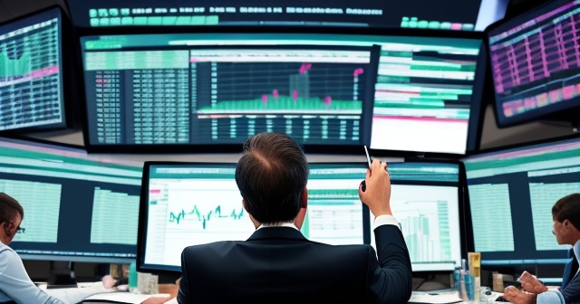 Client interacting with a financial advisor