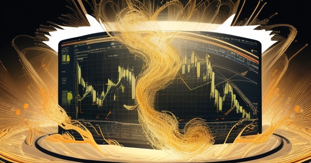 A trader analyzing Bollinger Bands on a financial chart