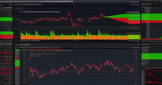 Investors analyzing currency volatility
