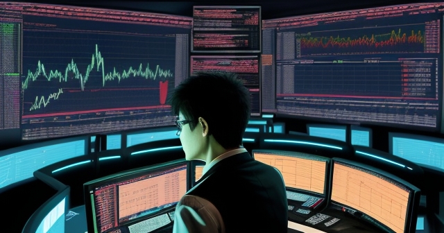 Conceptual image of AI analyzing cheating patterns