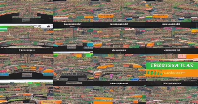 An abstract representation of data flowing into a central hub