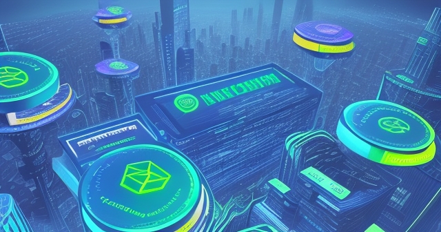 A representation of blockchain technology