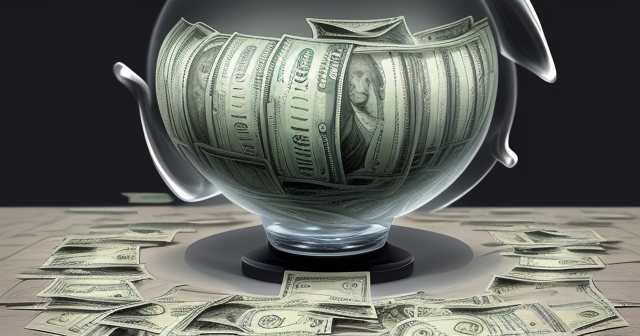 Digital illustration of Treasury operations with cash flow