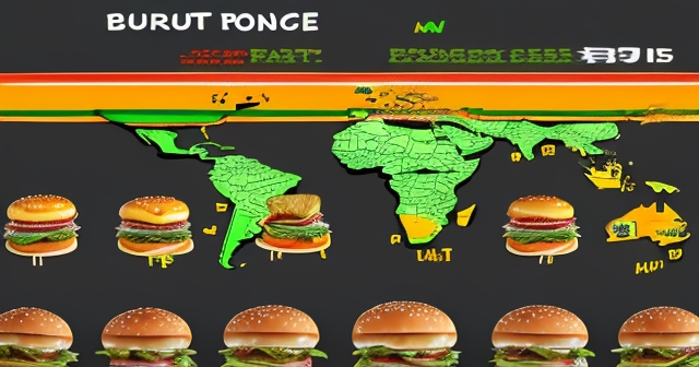 A burger chart comparing currencies visually