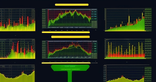 Visual representation of support and resistance levels