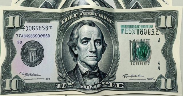 Dark web representation of counterfeit currency