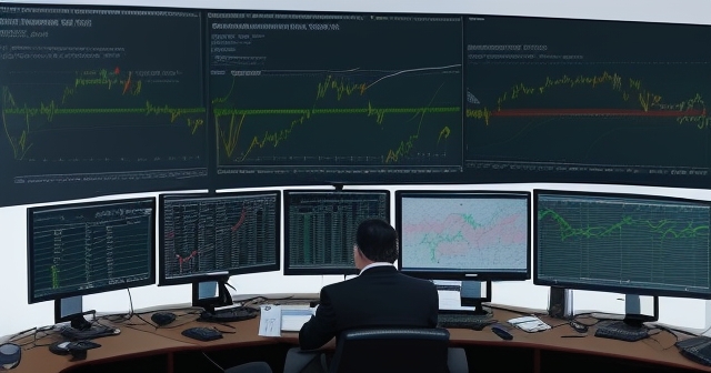 Market trends and analysis charts.