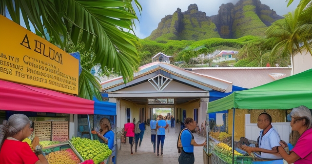 St Helena Pound notes with historical landmarks
