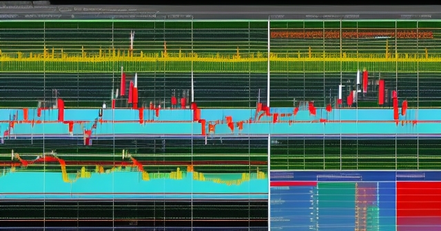 Graphs showcasing trends in finance