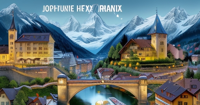 Swiss Franc banknotes displayed creatively