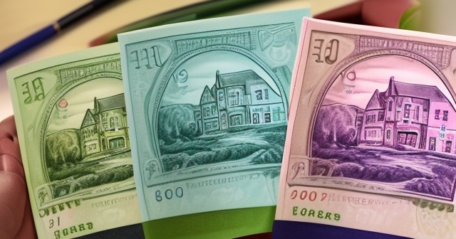 Guernsey Pound banknotes and coins
