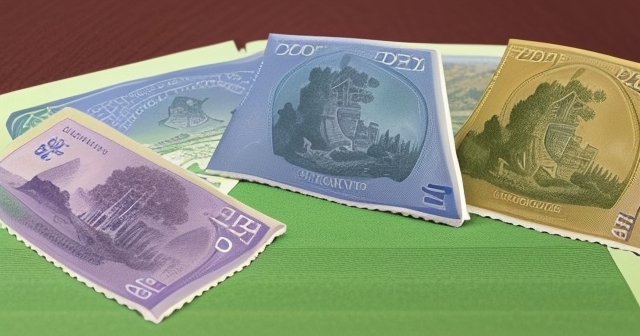 Close-up of advanced currency security features