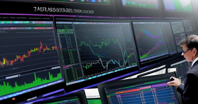 dynamic charts showing price movements