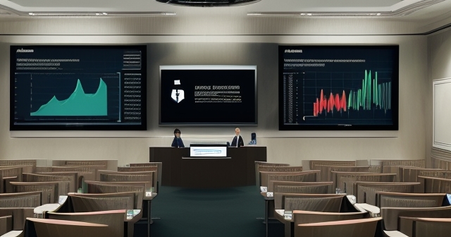 A bank vault secured with advanced technology
