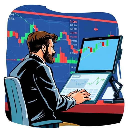 An illustration showing the concept of buying the dip in Forex market