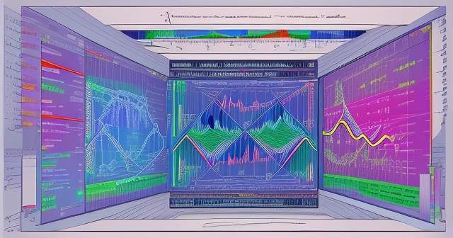 Bullish and bearish trends intertwined