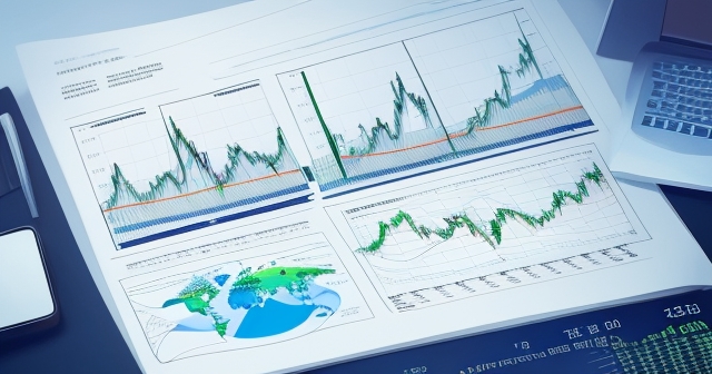 Investors analyzing market correlations