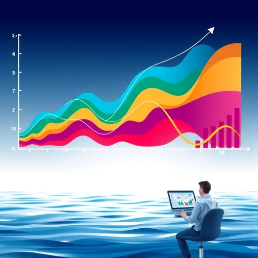 A tranquil sea representing patience and focus in trading strategies