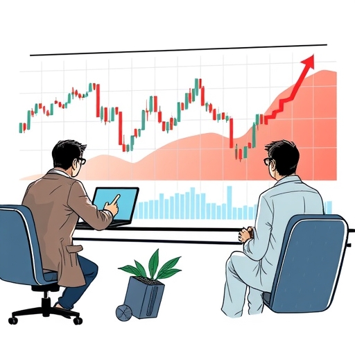Collective trader behavior influencing market price