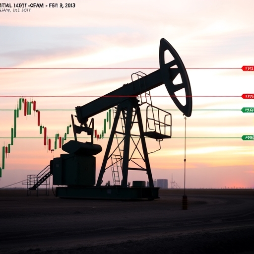 Technical trading setup for WTI oil market