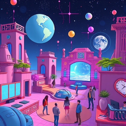 A digital universe filled with creativity and interaction