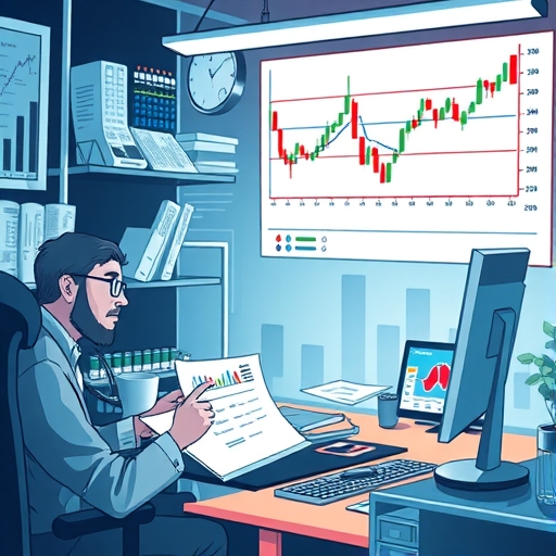 an illustration of market volatility and risk management