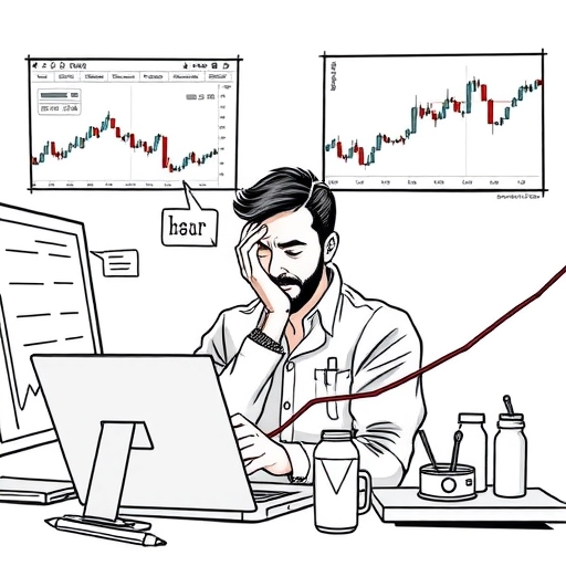 a trader making strategic decisions in a dynamic market
