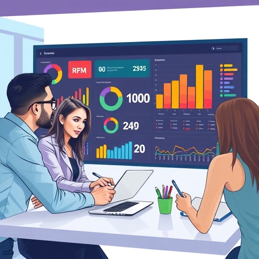 A successful marketing campaign targeting loyal customers