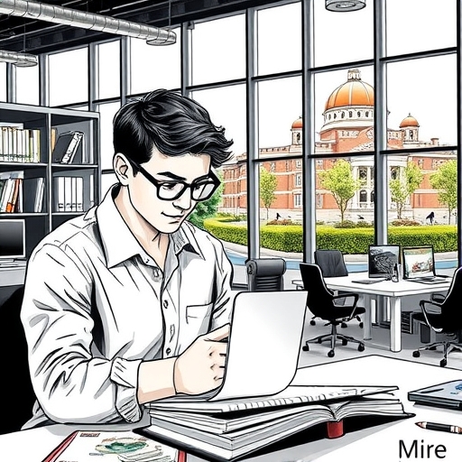 Rice University campus showcasing bustling students and innovative classrooms