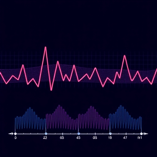 A conceptual illustration of block height as a timeline.