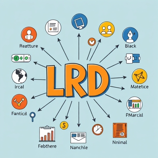 Visual representation of financial acronyms