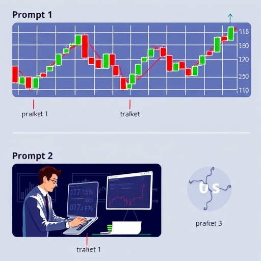 Chart showing candlestick pattern with bullish reversal.