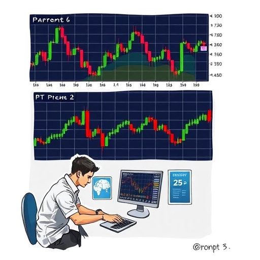 Visual representation of market psychology during price fluctuations.