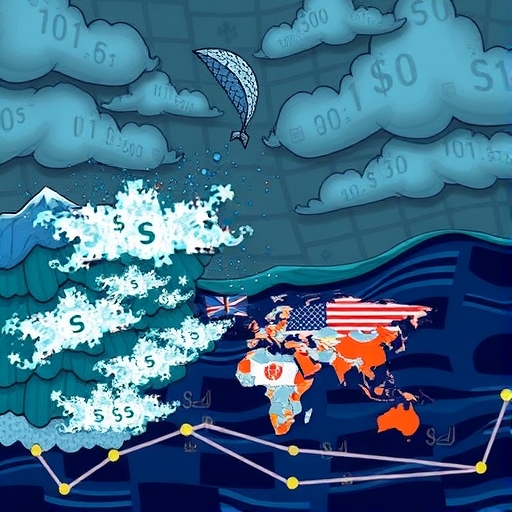 abstract representation of trade conflicts