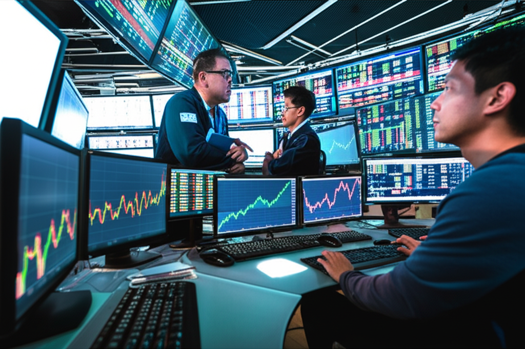 visual representation of market fear and volatility index differences